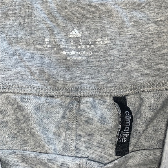 Adidas Climalite Cotton Polka Dot Leggings Medium - Picture 3 of 8